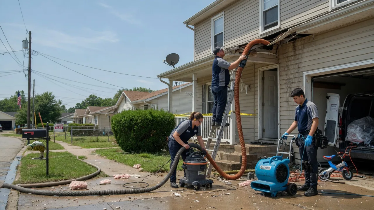 Water Damage Restoration in Godfrey, IL near me